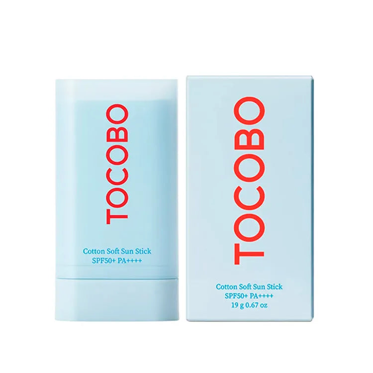 TOCOBO Barra solar Cotton Soft, SPF50 PA++++, 19g