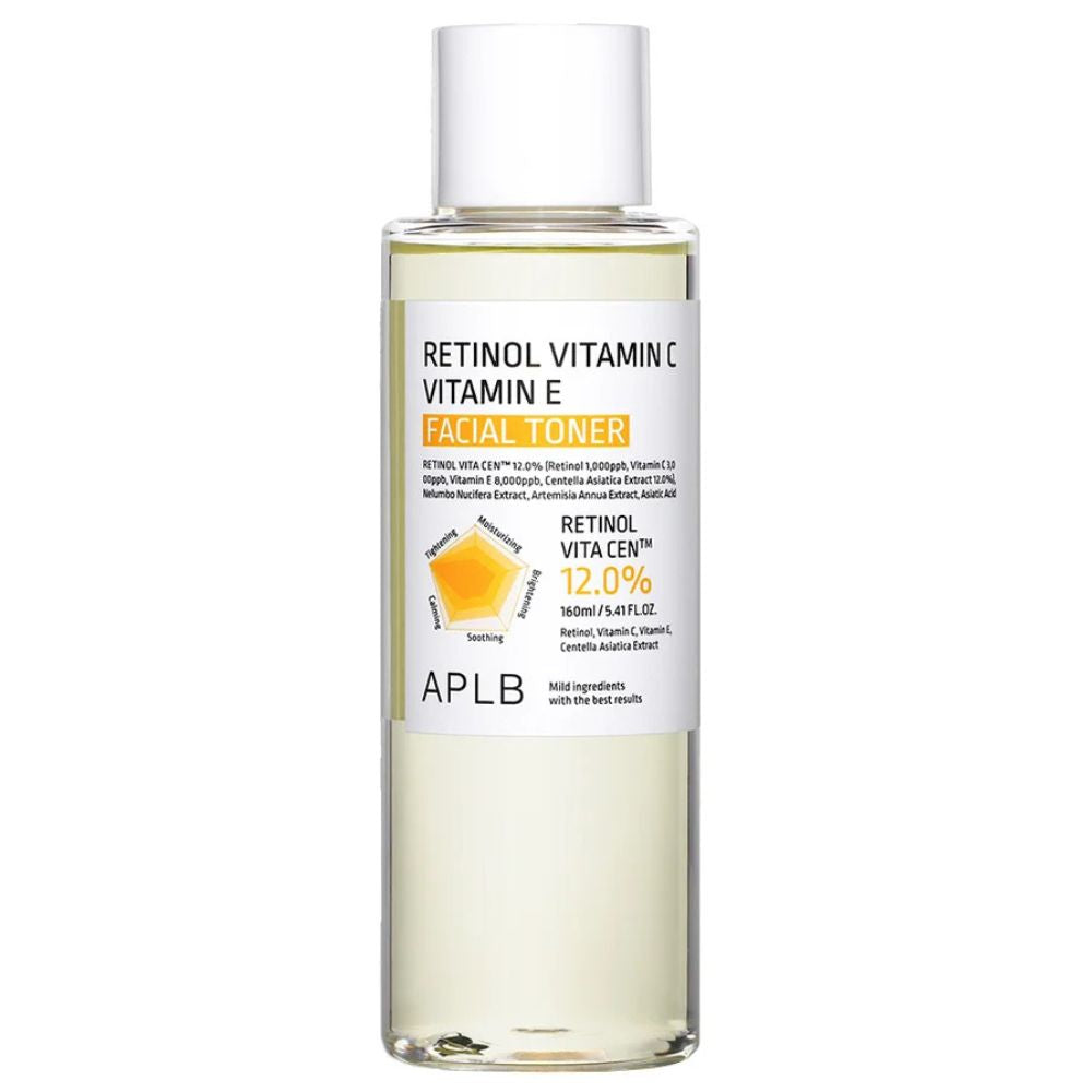 Tónico facial APLB –Retinol Vitamina C Vitamina E, 160 ml