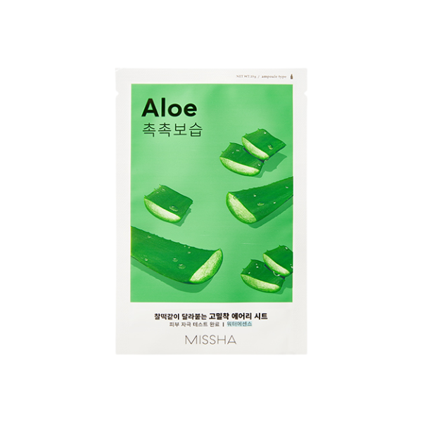 Missha – Airy Fit  Sheet Mask, Aloe 19g