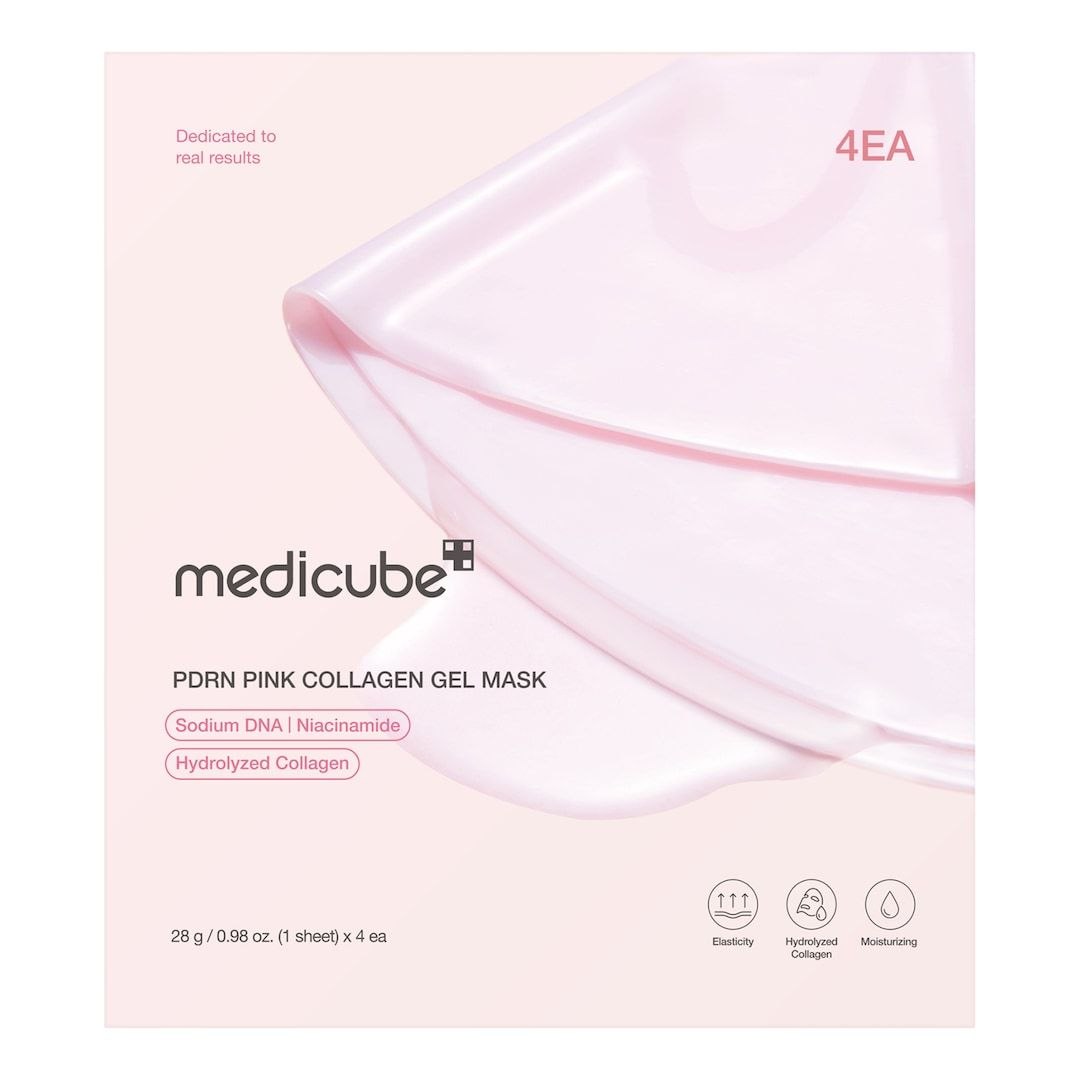 Medicube – Mascarilla de gel de colágeno rosa (1 unidad)