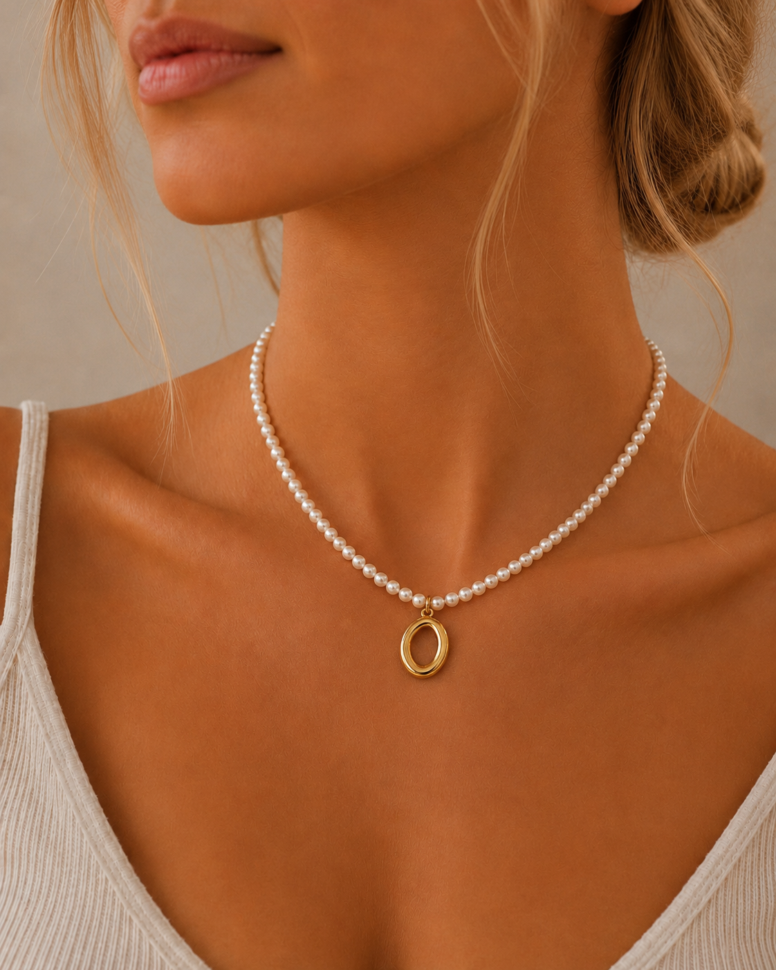Collar Perlado