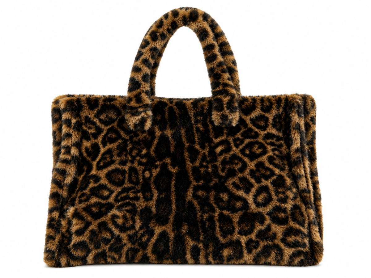 Bolso Animal Print Peluche