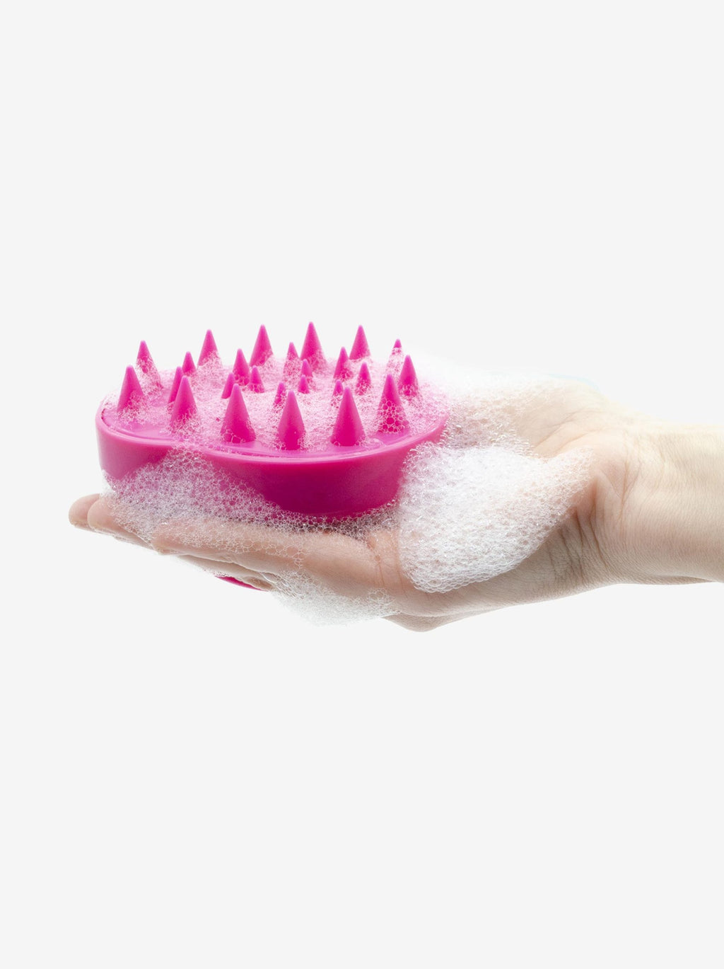 Cepillo Exfoliante Capilar Rosa