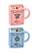 Vela Taza Libro | Hecha a Mano
