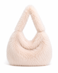 Bolso Peluche Blanco