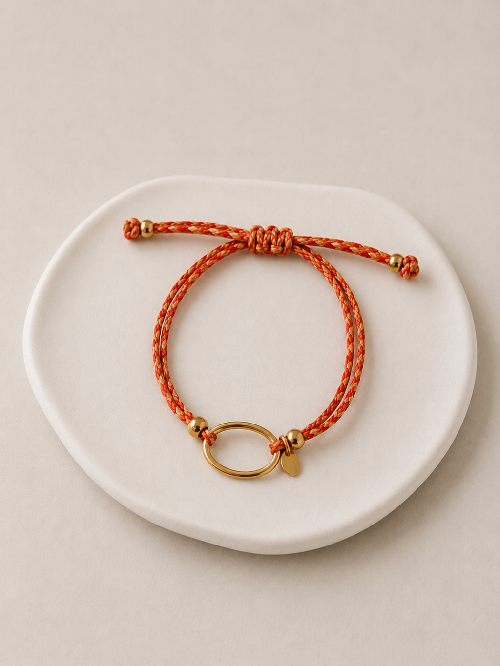 Pulsera cuerda Naranja