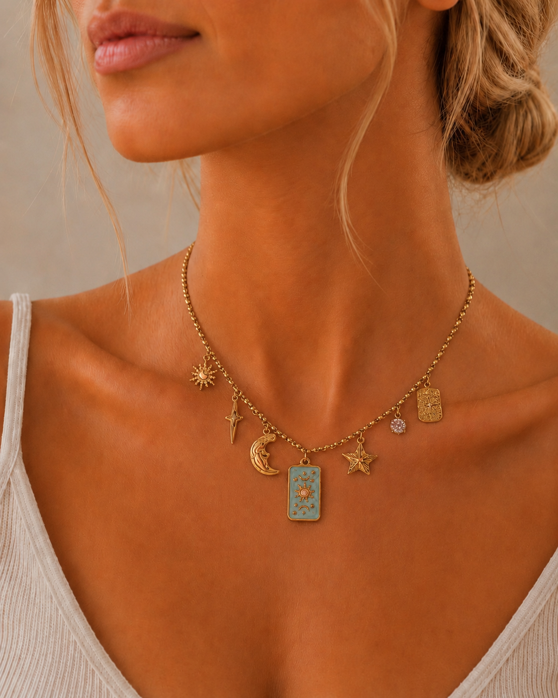Collar Mistico Azul