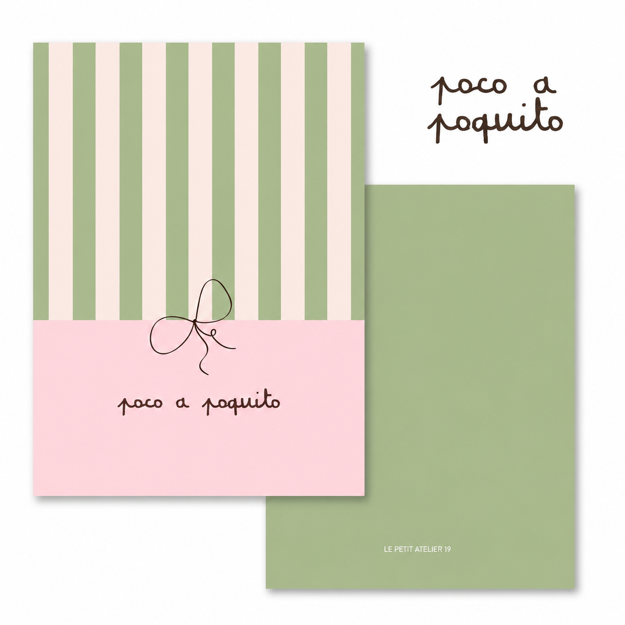 Libreta " Poco a poquito"
