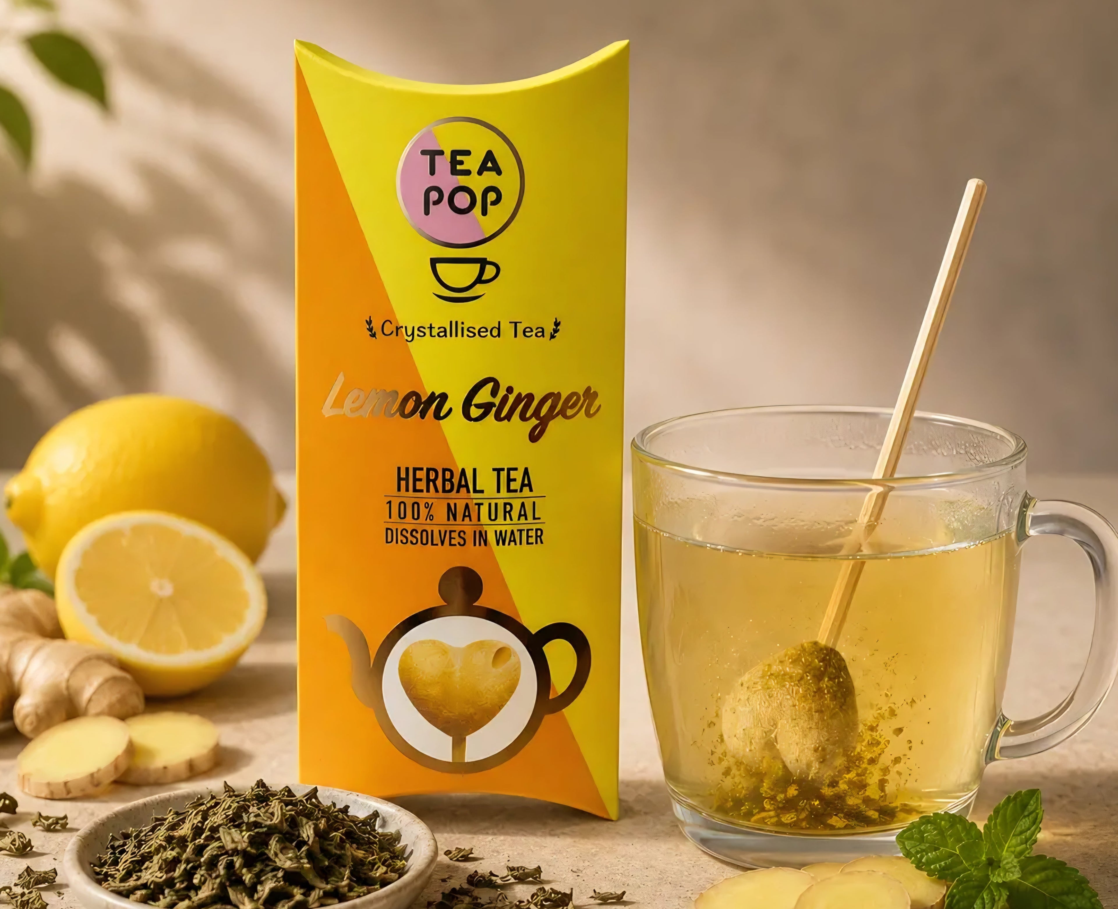 Tea Pop - Jengibre y Limón