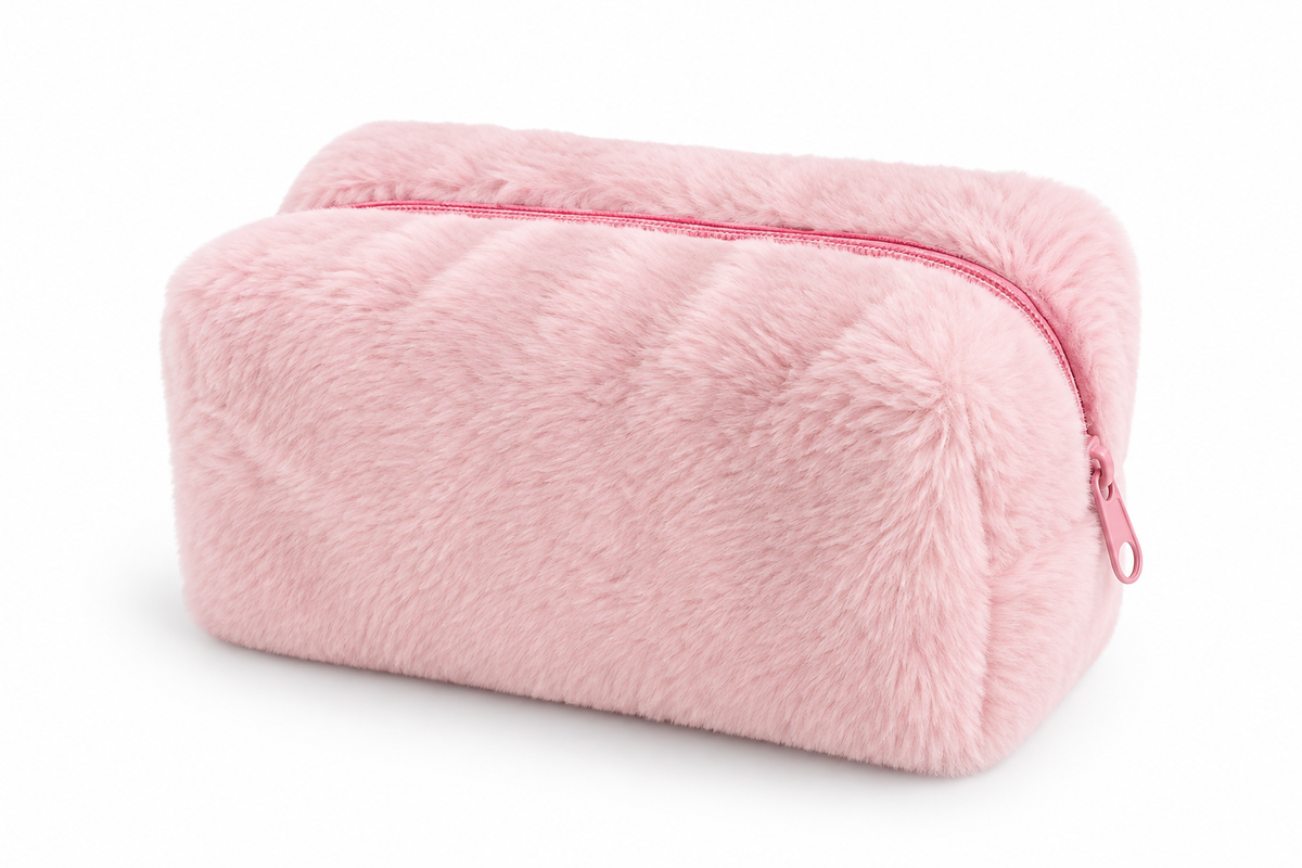 Neceser Peludito Rosa