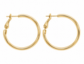 Pendientes Aros Dorado