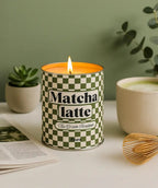 Vela en lata "Matcha Latte"