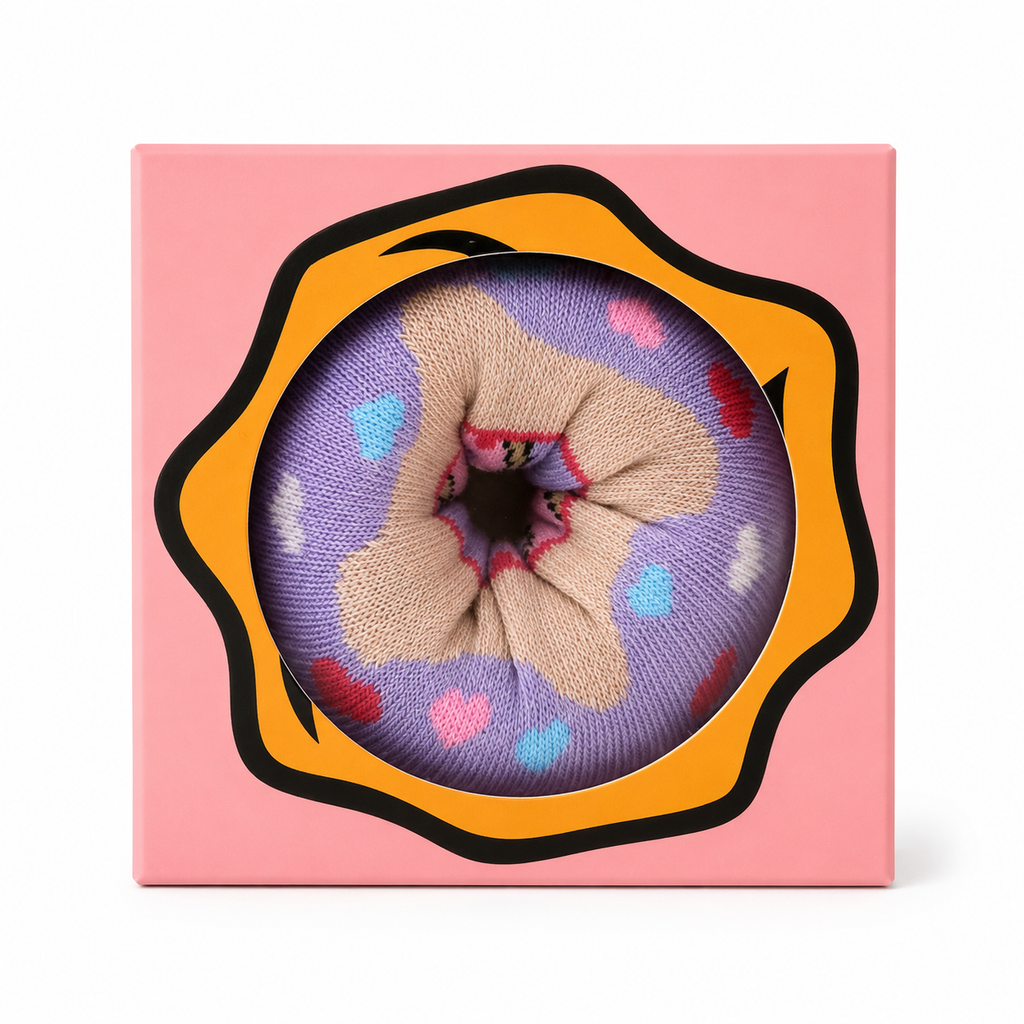 Calcetines Donut Lila