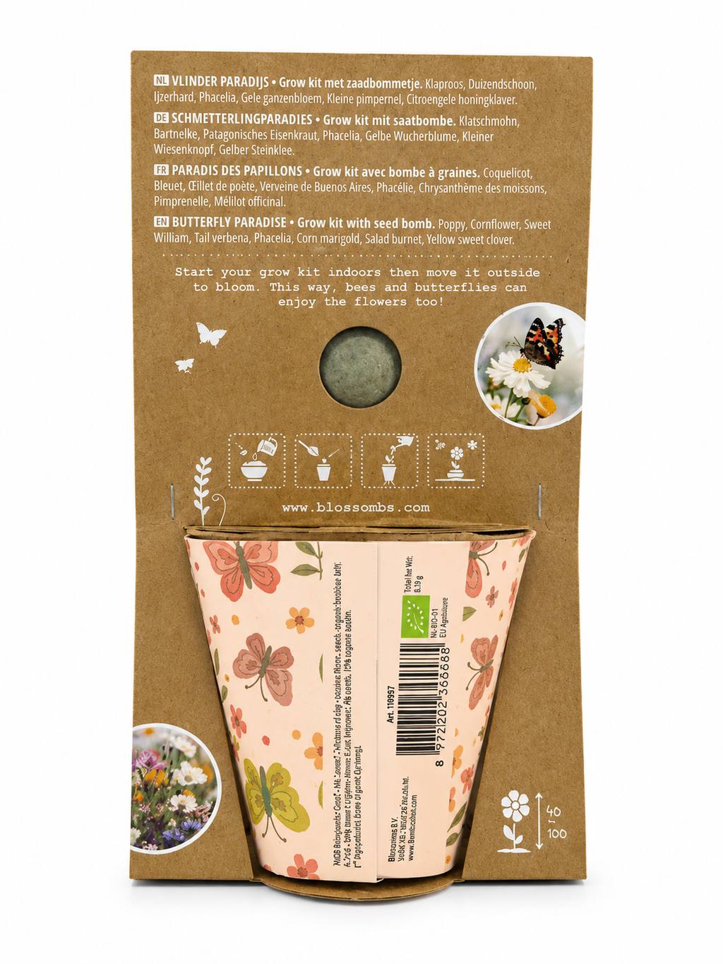 Kit de cultivo " Con amor"