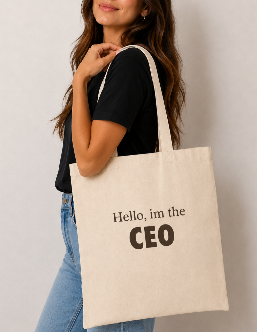 Tote bag | Hello, Im the CEO