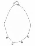Collar Trébol Plateado