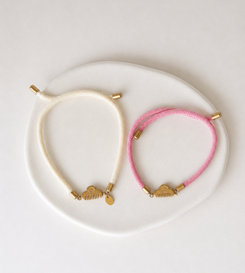 Pulsera Peineta Blanca