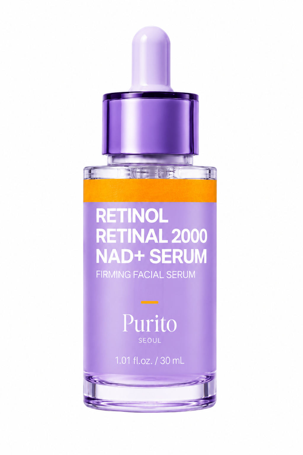 PURITO – Sérum de Retinol, Retinal 2000 y NAD+, 30 ml –