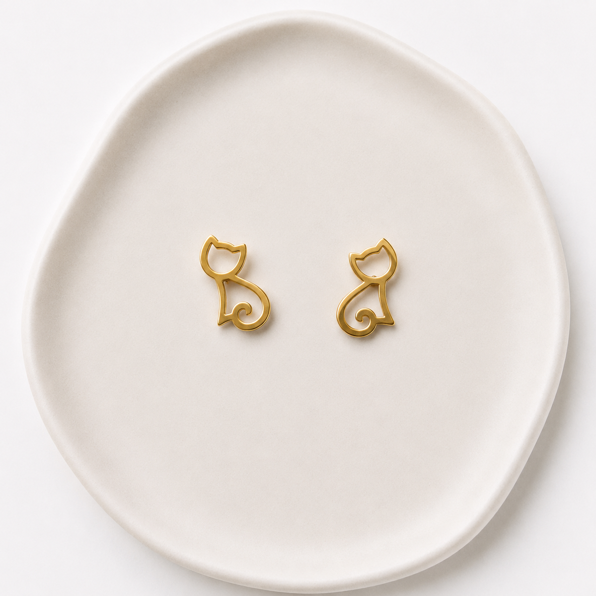 Pendientes Gato