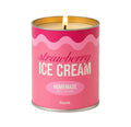 Vela en lata "Strawberry ice cream"