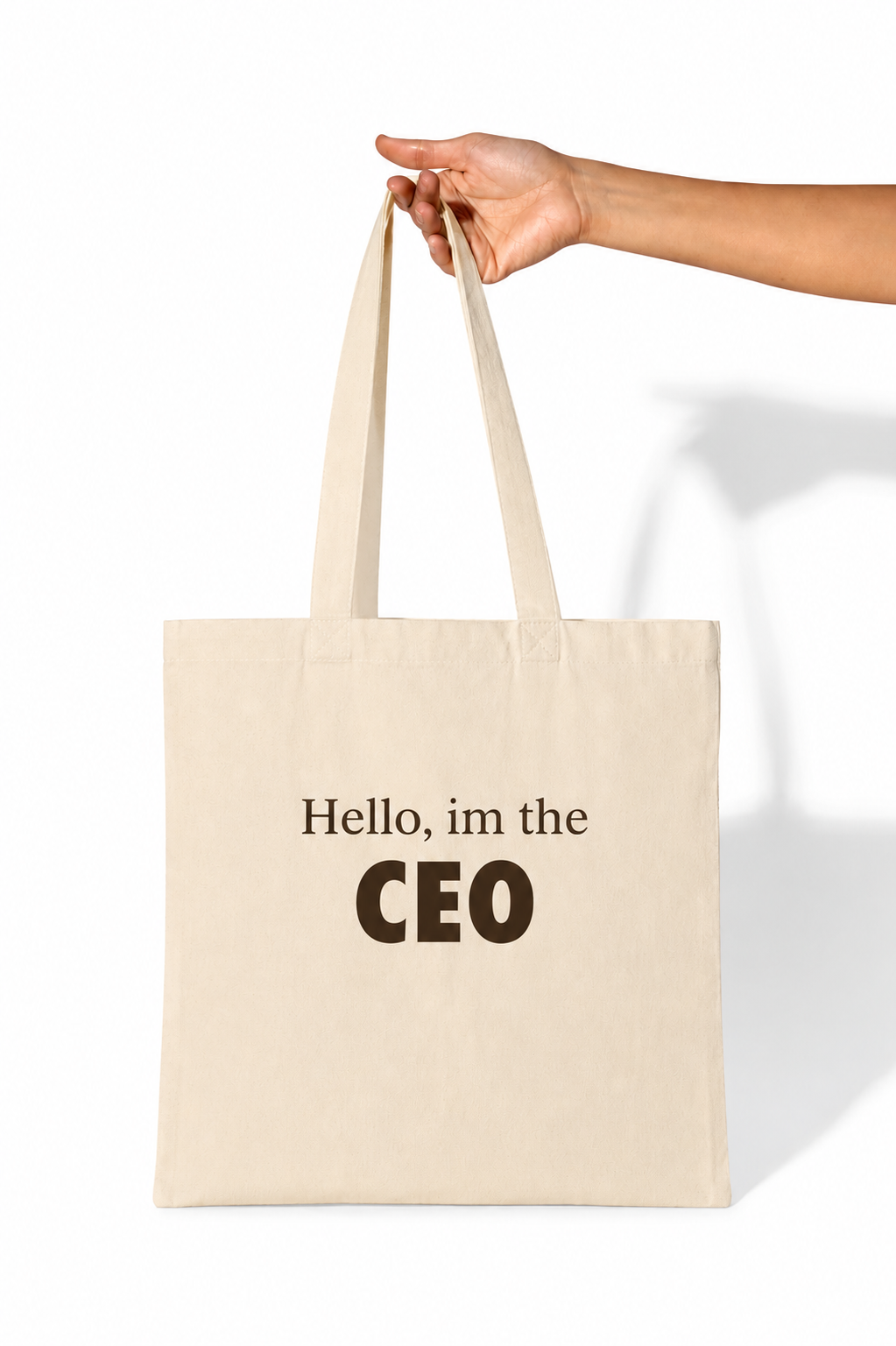 Tote bag | Hello, Im the CEO