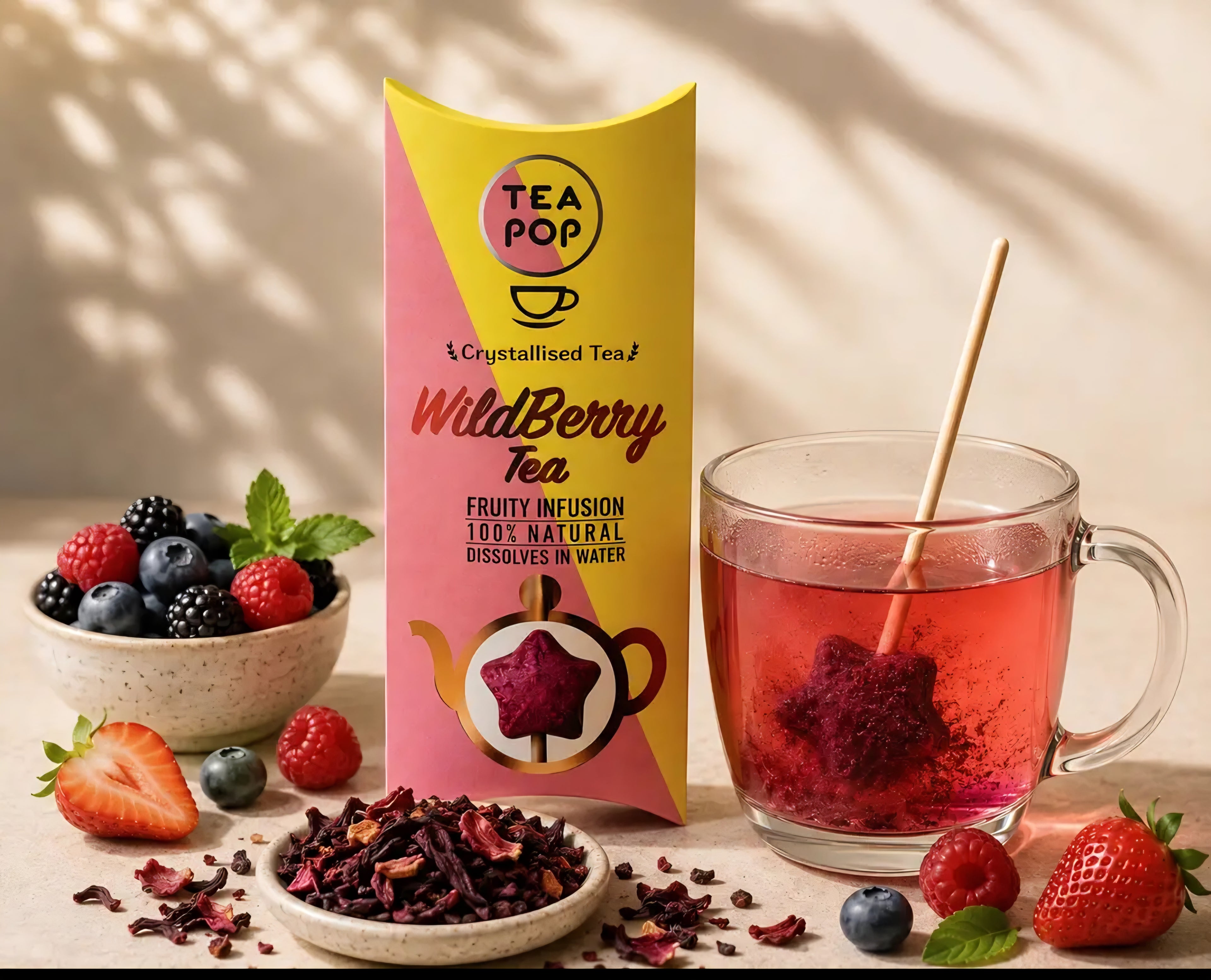 Tea Pop- Frutos Rojos