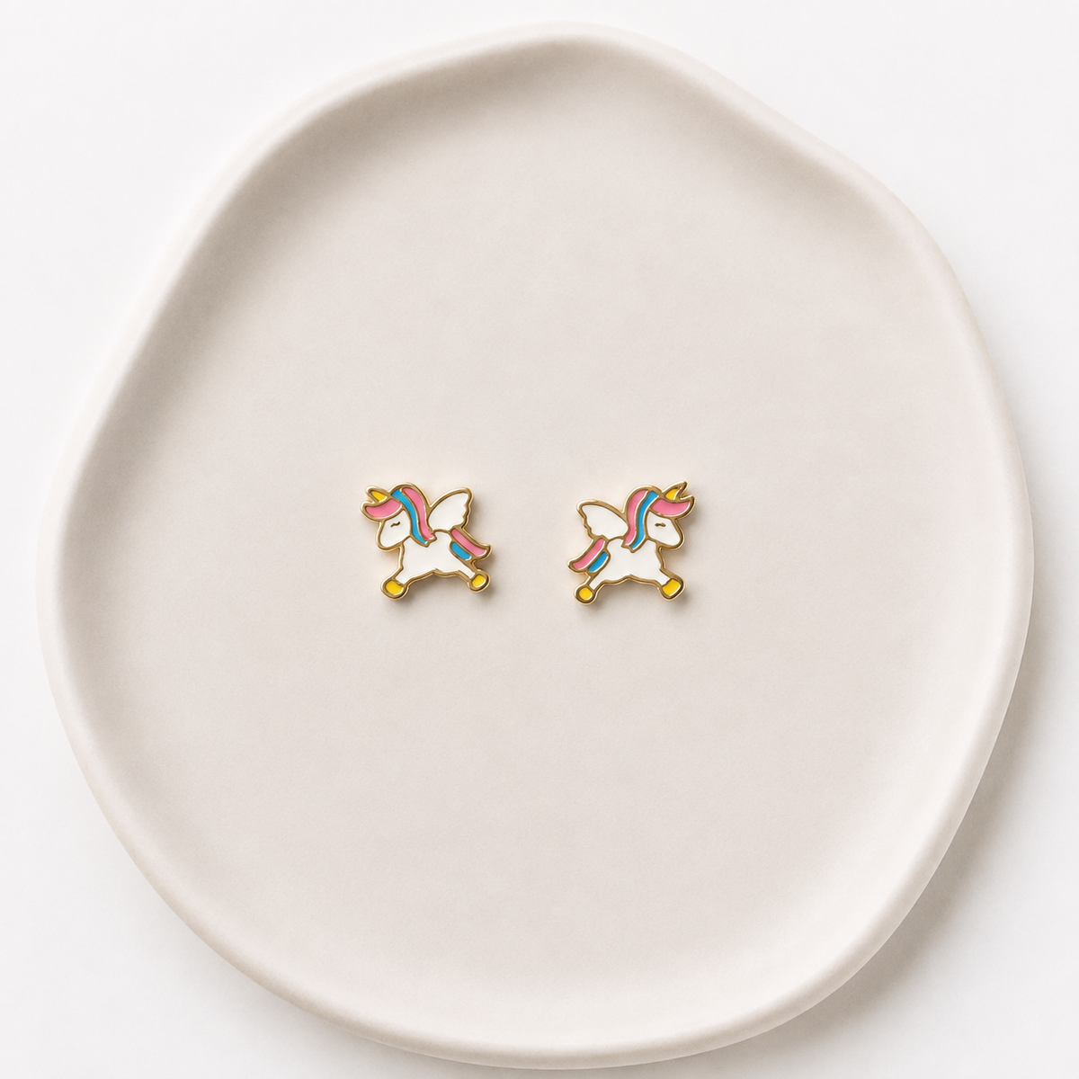 Pendientes Unicornio