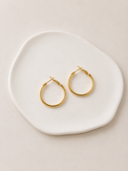 Pendientes Aro Dorado
